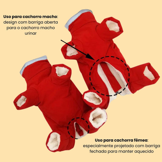 Macacão de Inverno Para Cachorro - Lumo R - ROUPA - LNR2I