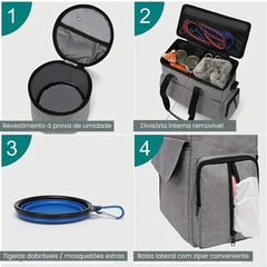 Kit Viagem Completo Para Pets – Luna Kit Viagem - 01