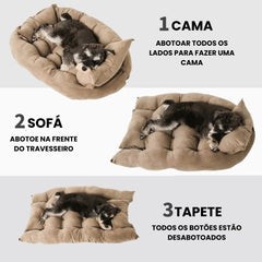 Cama Quentinha Para Cachorro - Fofixi C - CAMA - 01