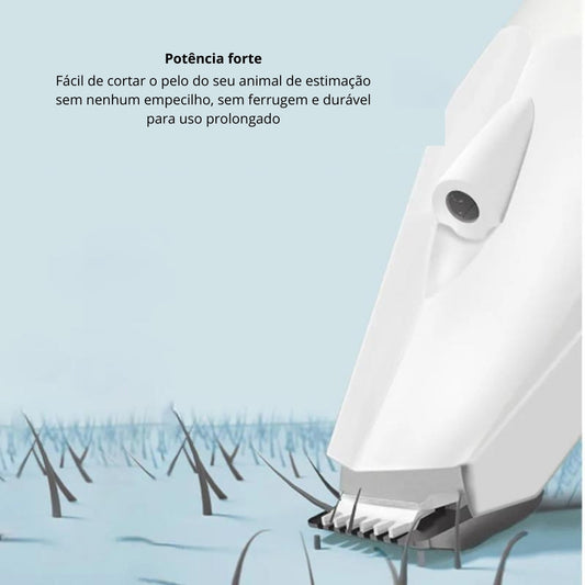 Aparador de Pelos de Patas de Cães e Gatos - ROJECO Branco A - Aparador pelos pe - 01