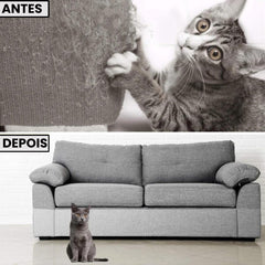 Protetor de Sofá Transparente Anti Arranhões para Gatos Meow AP - 01