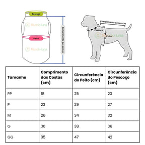 Jaqueta de Lã para Cães Pequenos