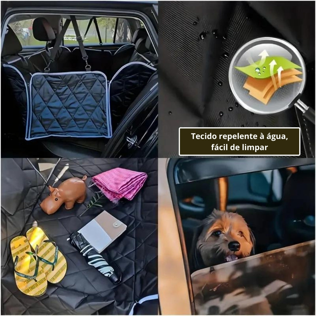Protetor Para Assento de Carro Universal - Carix Preto A - Assento carro - 15