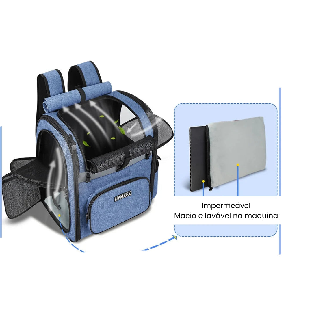 Mochila de Transporte PetVia LN349 A - MOCHILA - 04