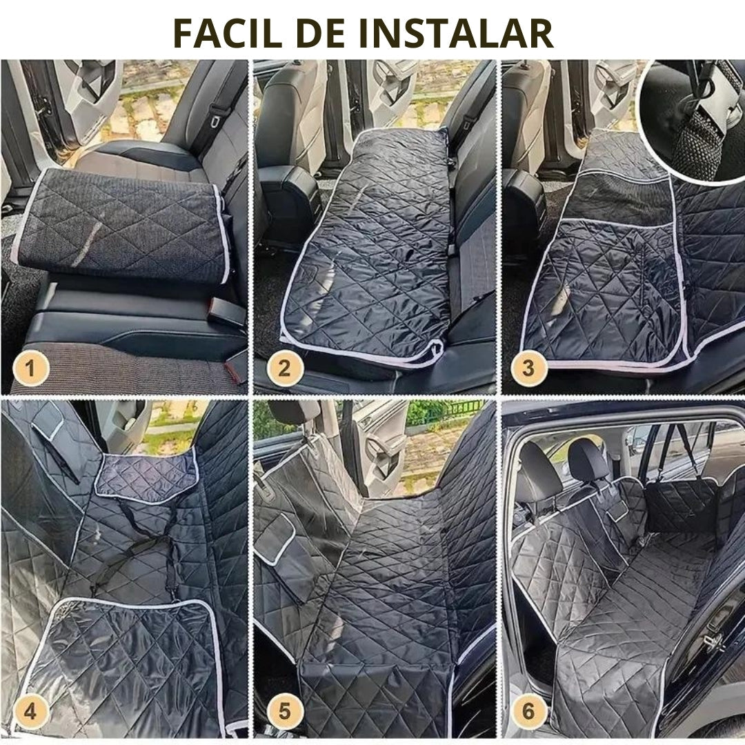 Protetor Para Assento de Carro Universal - Carix Preto A - Assento carro - 15