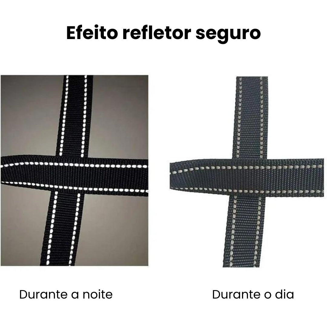 Guia Refletiva De Nylon Para Cães - Reboq C - GUIA - 06