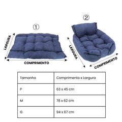 Cama Quentinha Para Cachorro - Fofixi C - CAMA - 01