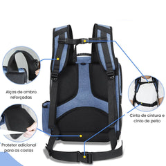 Mochila de Transporte PetVia LN349 A - MOCHILA - 04