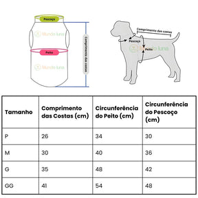 Roupa de Lã Macia para Cães Pequenos