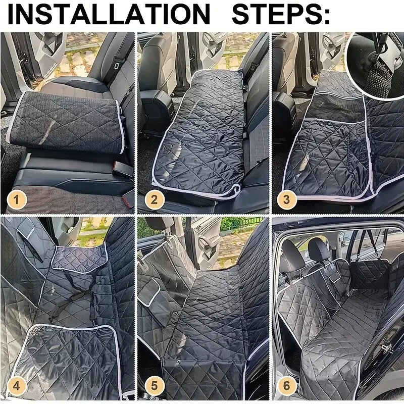 Protetor Para Assento de Carro Universal - Carix Preto A - Assento carro - 15