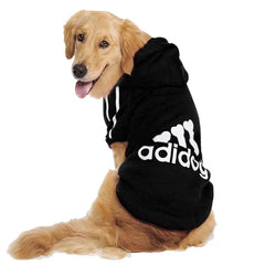 Roupa Esportiva Adidog para Cachorro com Capuz