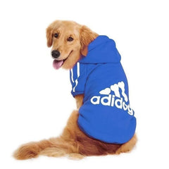 Roupa Esportiva Adidog para Cachorro com Capuz