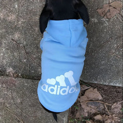 Roupa Esportiva Adidog para Cachorro com Capuz