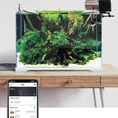 Alimentador Inteligente para Aquário Wi-Fi AquaFeed Preto A - alimentador aquário - 01