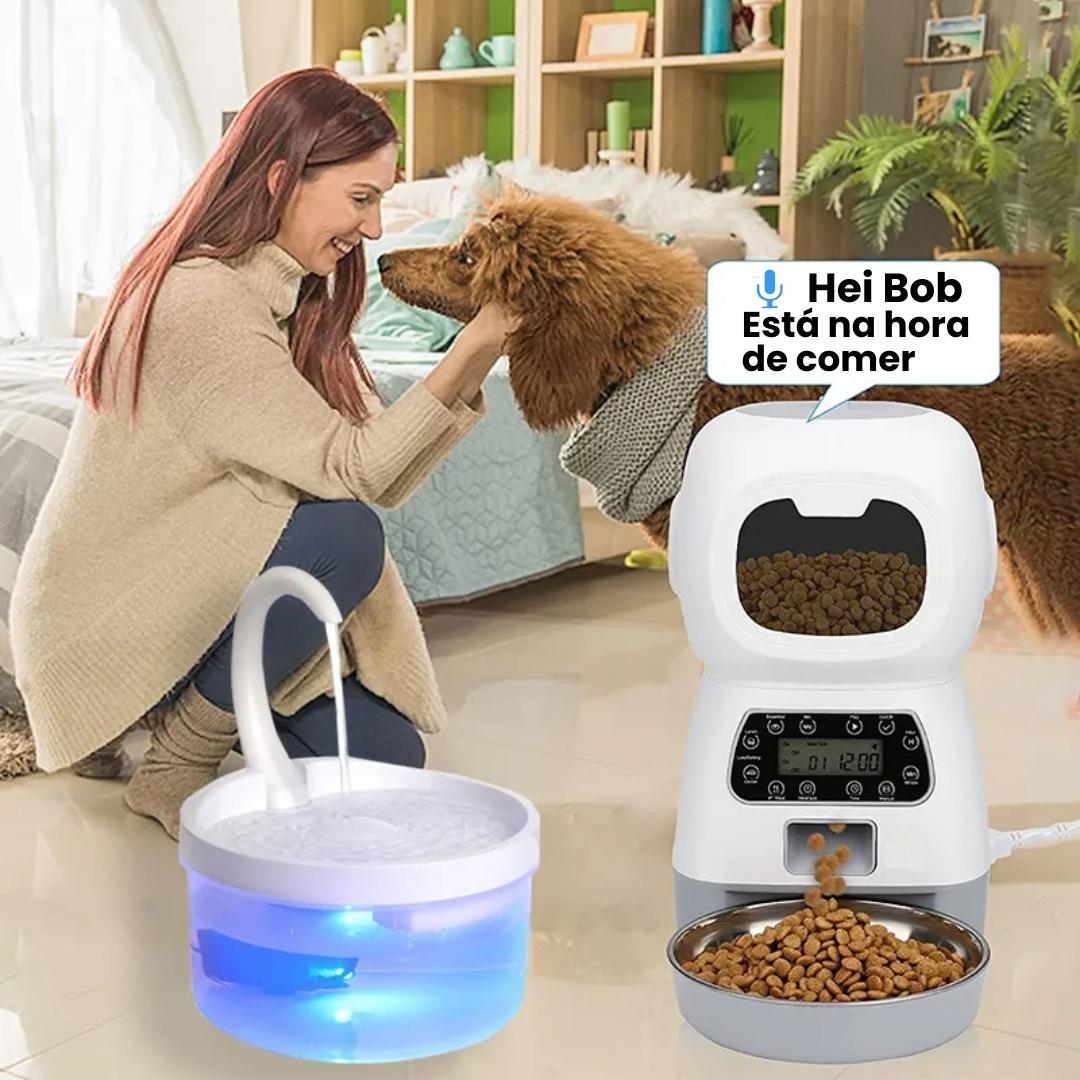 Alimentador automático para Pets com Wifi