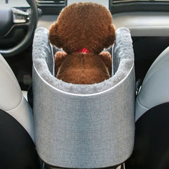 Assento de Carro Seguro para Transporte de Pet Kitty Cinza / 45x22x25cm A - Assento carro - 02