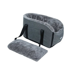 Assento de Carro Seguro para Transporte de Pet Kitty Cinza / 45x22x25cm A - Assento carro - 02