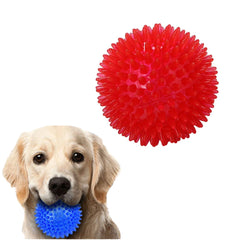 Bola Mastigável para Limpeza de Dentes de Cães Vermelho / P - 6.5CM B - Bola - 03