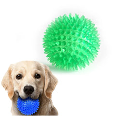 Bola Mastigável para Limpeza de Dentes de Cães Verde / P - 6.5CM B - Bola - 03