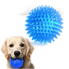 Bola Mastigável para Limpeza de Dentes de Cães Azul / P - 6.5CM B - Bola - 03