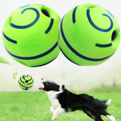 Bola interativa para cães Giggle Verde / Pequeno (10CM) BB - 02