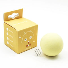 Bolinha com sons de animais para gatos Amarelo Eva BB - 01