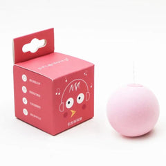 Bolinha com sons de animais para gatos Rosa Eva BB - 01