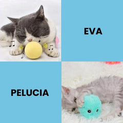 Bolinha com sons de animais para gatos BB - 01