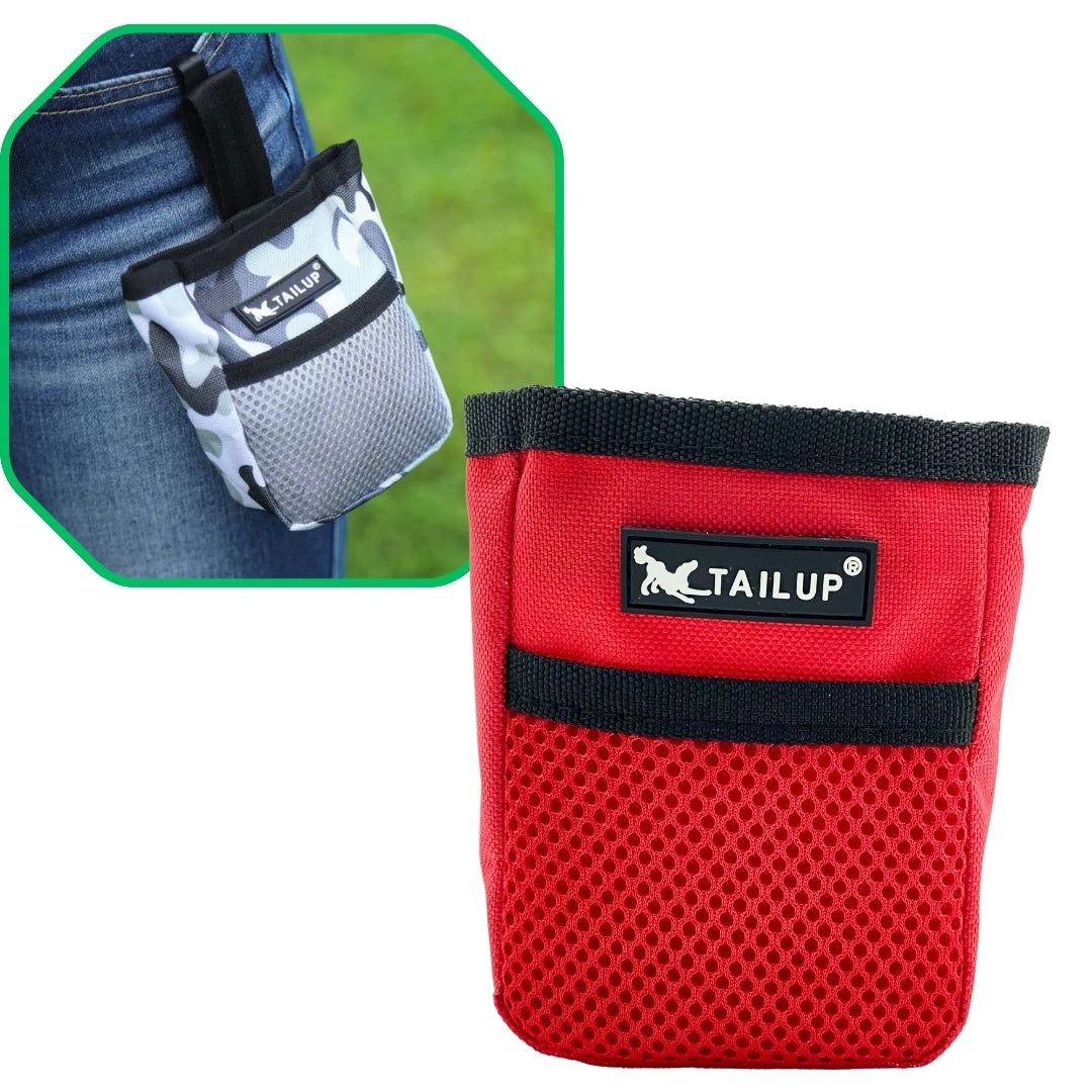 Bolsa de Cintura Para Transporte de Produtos PetFit Vermelho A - Bolsa Cintura - 01