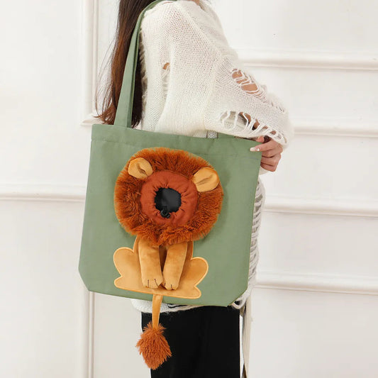 Bolsa de Transporte para Gatos Estilo Leãozinho A -Bolsa - 01