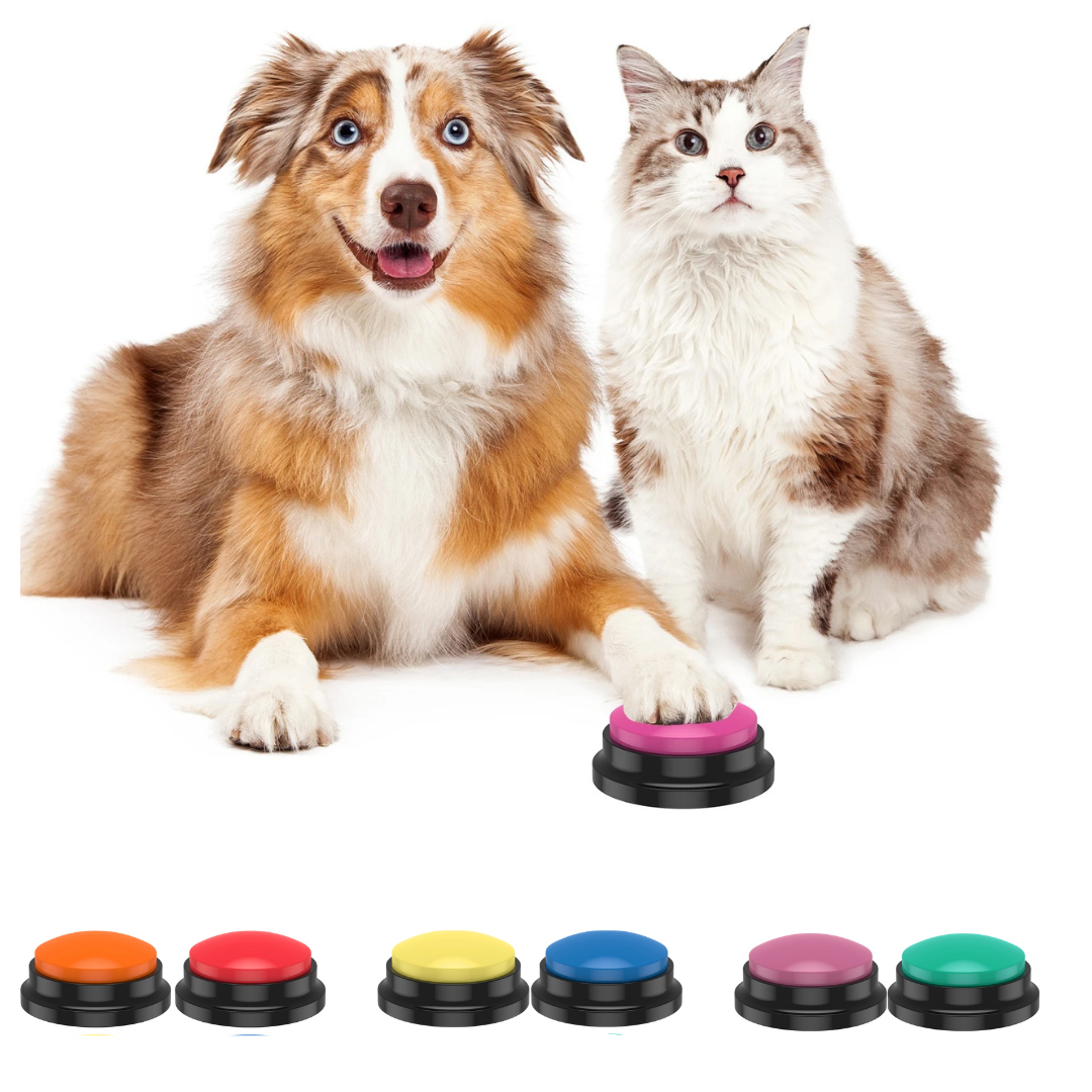 Botão de Treinamento para Cachorros – Mundo Luna