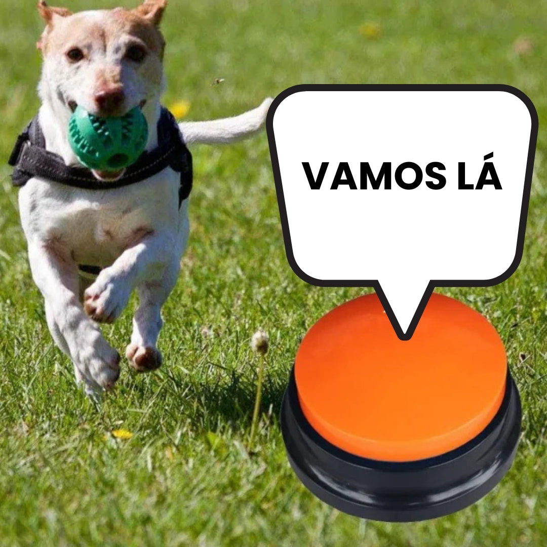 Botão de Treinamento para Cachorros