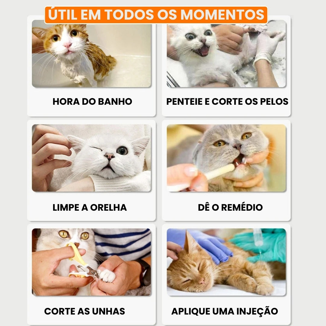 Botinhas Anti-arranhões Para Gatos ProtetBot