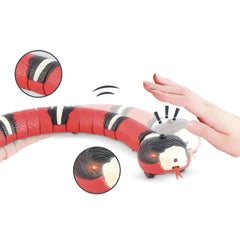 Brinquedo cobrinha para gatos 40 CM - USB B - Cobrinha - 01