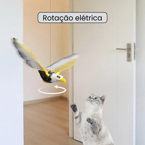 Brinquedo pássaro elétrico para gatos Gatubird