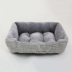 Cama de Pelúcia Quadrada Para Pet S - CAMA - 01