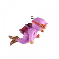 Boneco Flutuante Mergulhador para Aquário Roxo Mergulhador A - Mergulhador aquario - 01