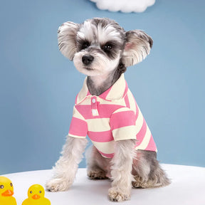 Camisa Polo Casual para Cães