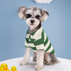 Camisa Polo Casual para Cães Verde / PP R - Roupas - 16