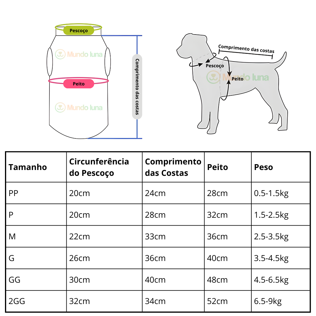 Casaco Acolchoado à Prova de Vento para Cães Pequenos