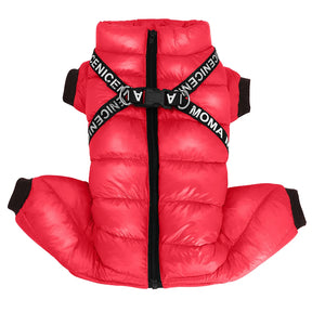 Casaco Puffer Quente para Cachorro