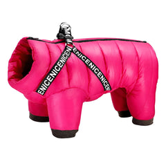 Casaco Puffer Quente para Cachorro Rose / PP R - Roupas - 21