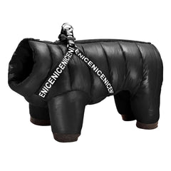 Casaco Puffer Quente para Cachorro Preto / PP R - Roupas - 21