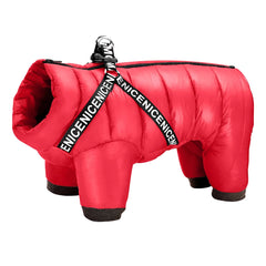 Casaco Puffer Quente para Cachorro Vermelho / PP R - Roupas - 21