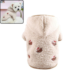 Casaco de Inverno com Capuz para Pet Creme / PP 1-1.5kg R - Roupas - 25