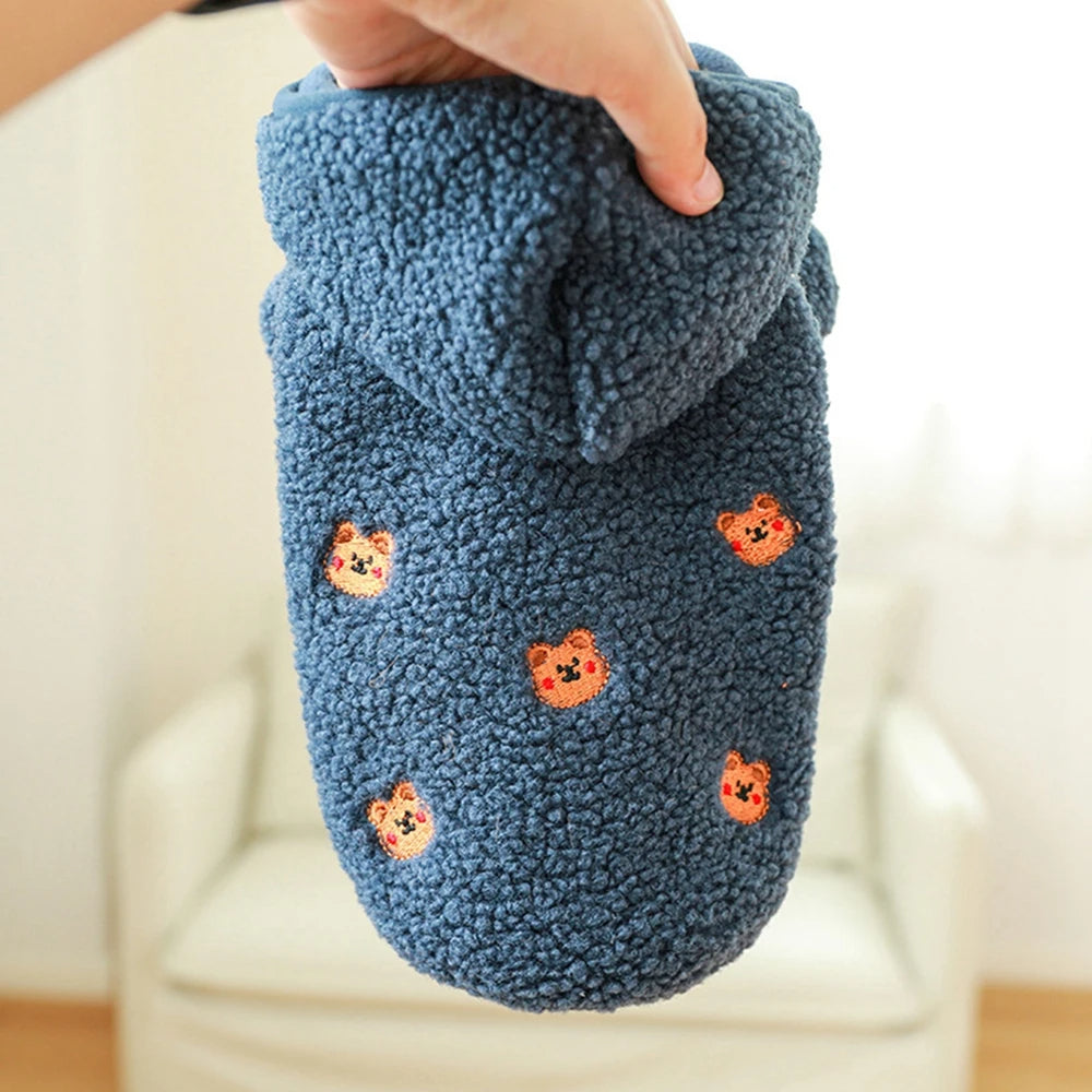 Casaco de Inverno com Capuz para Pet R - Roupas - 25