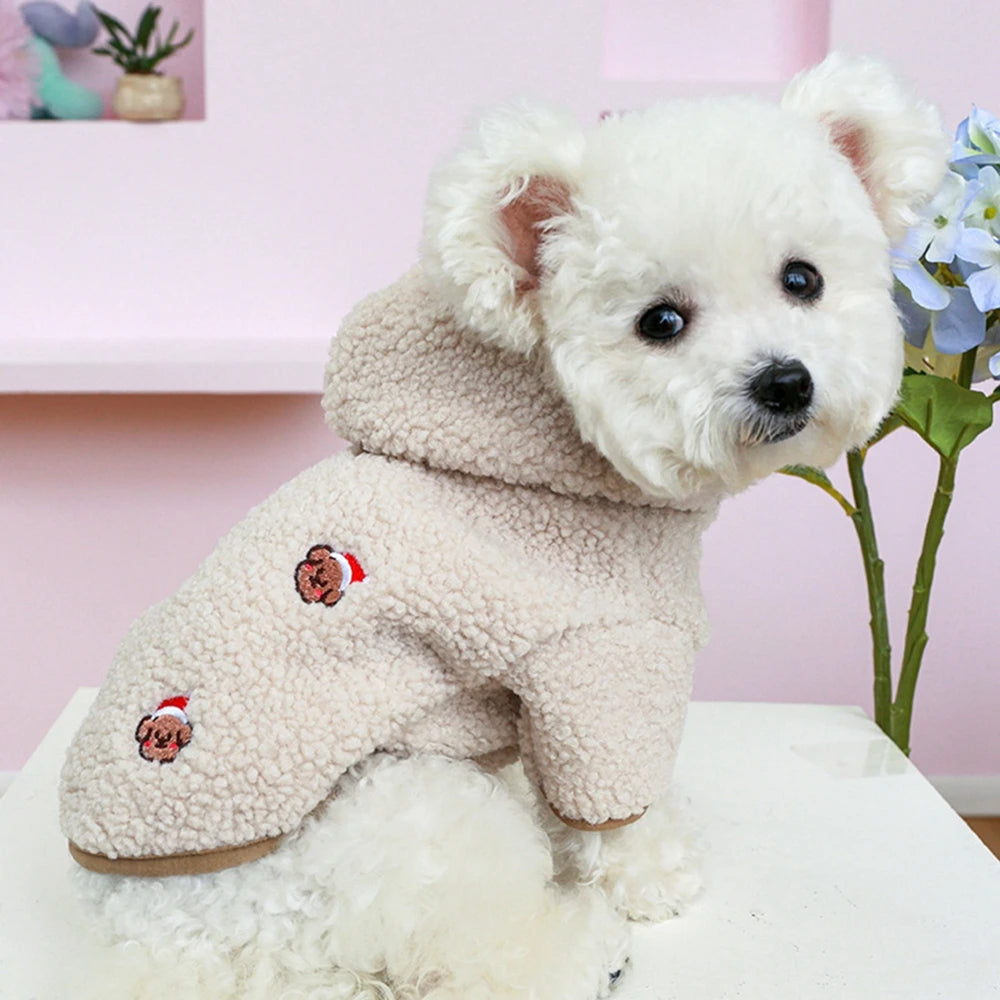 Casaco de Inverno com Capuz para Pet R - Roupas - 25