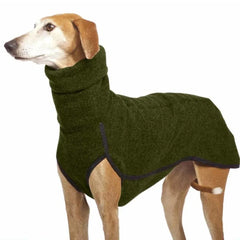 Casaco de inverno para cães galgo Snug Verde / p AC - 07