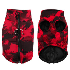 Casaco quente impermeável para cães AquaCozy Vermelho / P AC - 06