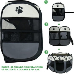 Cercadinho barraca para pets dobrável DogsPlay SC - 02
